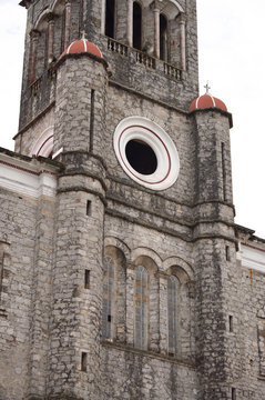 church rosette of Parroquia de San Francisco de Asís