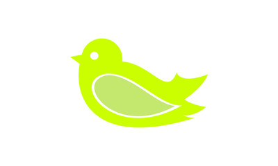 Green bird logo
