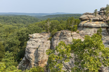 Fototapeta na wymiar Rock Formations Scenic Landscape