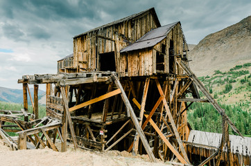 Historic Mill at High Elevation in Colorado - 220724328