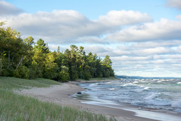 A Superior Morning, Huricane River Campground, Pictured Rocks National Lakeshore, Michigan.