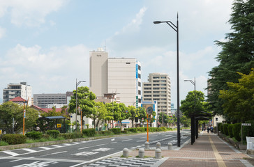 大津市の街並み