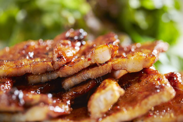 Korean spicy marinated pork