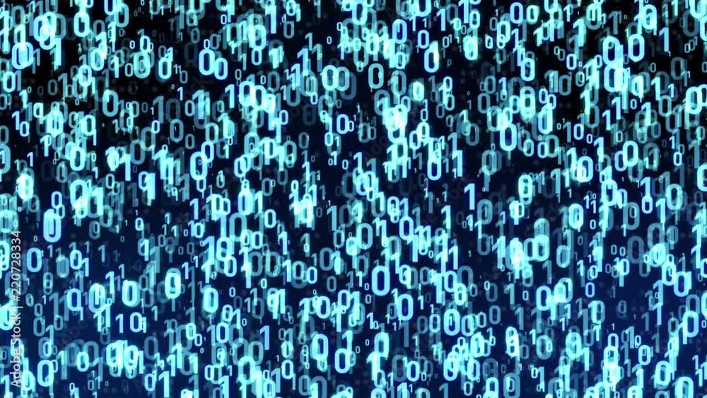 Aufkleber digital data concept.