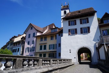 Fototapeta na wymiar アーラウ旧市街（スイス）
