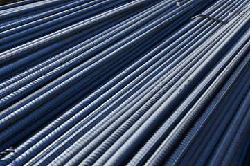 Fototapeta premium Reinforced with rebar