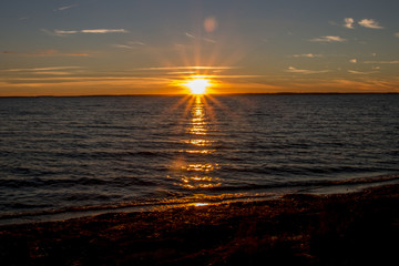 Obraz premium Sunset Lens Flare