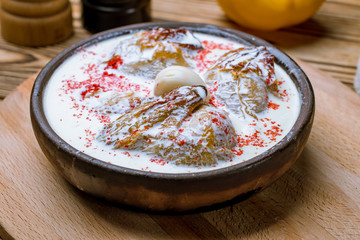 chicken chkmeruli in Georgian