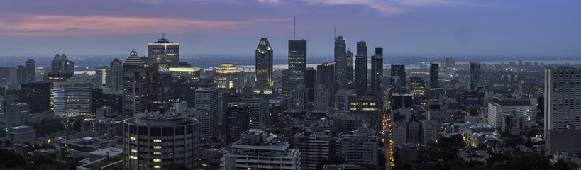 Montreal Canada from Mt. Royal