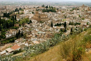 Obraz premium Granada. Albaicin. Andalusia, Spain