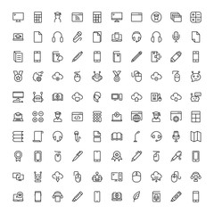 Flat icon set