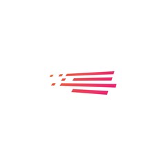 tech abstract logo vector icon