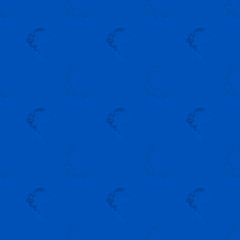 Seamless background pattern with colored diverse doodles.