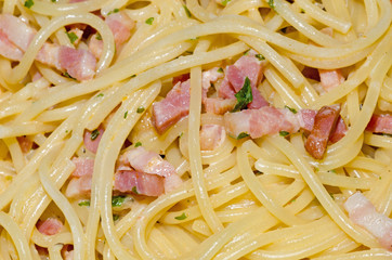 Spaghetti a la Carbonara