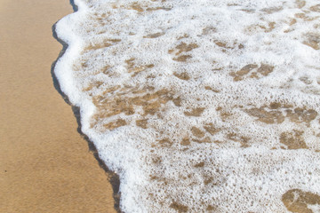 waves on the sea shore