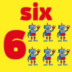 Card number. Mathematics. Education. Vector illustration. worksheet for kids