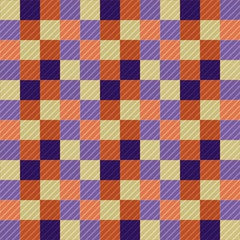 Seamless pattern background from a variety of multicolored squares.