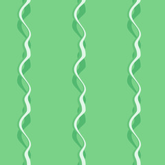 Seamless pattern background with multi-colored wavy lines.