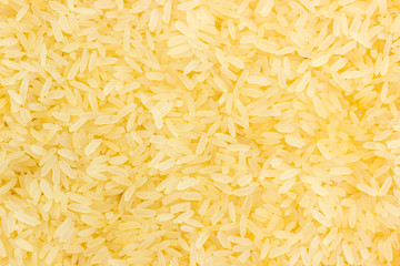 Background of the uncooked parboiled rice