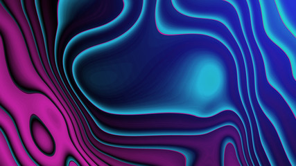 Background in paper style. Of multi-colored details.