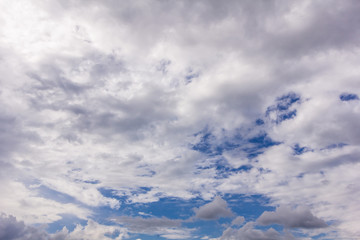 clouds with blue sky background