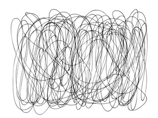 abstract doodle in rectangle shape , use for backfround