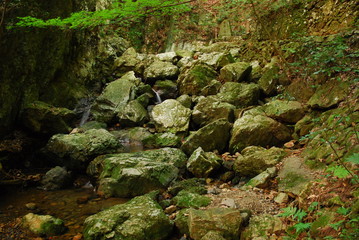 日本の滝_兵庫県_独鈷の滝