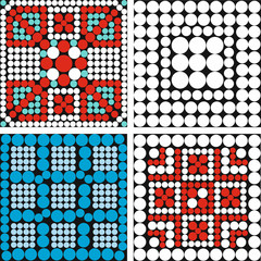 Pattern from squares