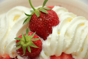 Strawberries and cream