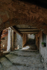 Fototapeta na wymiar Borgo medievale di Poffabro 