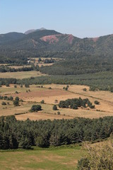 Fototapeta premium chaîne des puys, patrimoine mondial Unesco