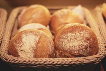 Warm buns closeup
