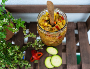 Zucchini Paprika Chutney