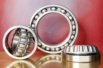 ball bearings background