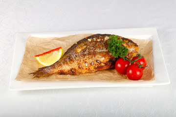 Roasted dorada