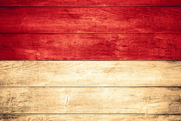 flag of Indonesia - obrazy, fototapety, plakaty