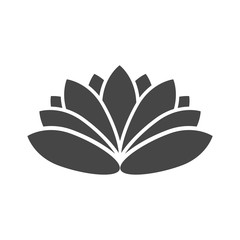 Lotus flower logo, Lotus flower icon