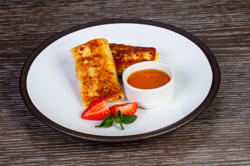 Delicious homemade pancakes