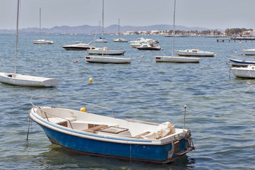 Boats on the sea
