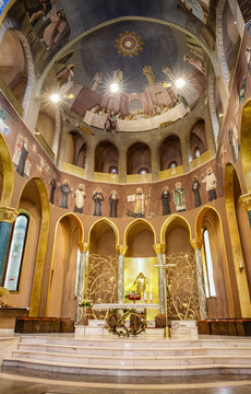altar church santa rita da cascia Cascia Italy 