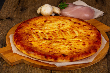 Homemade Ossetian pie