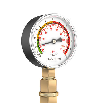 Pressure Gauge 3d