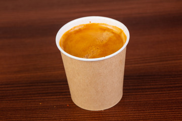 Cup espresso coffee