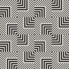 Vector seamless pattern. Modern stylish abstract texture. Repeating geometric tiles..