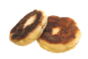 cheese cake isolated on white background