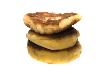 cheese cake isolated on white background