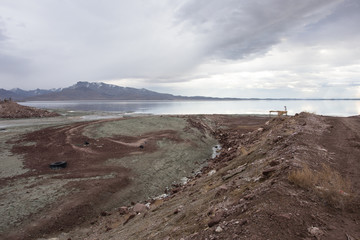 Urmia lake, Urmia, Iran 