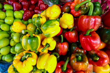 Pepper - Vegetable, Vegetable, Bell Pepper, Red Bell Pepper, Fruit