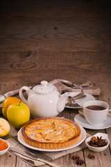 Tarte normande.