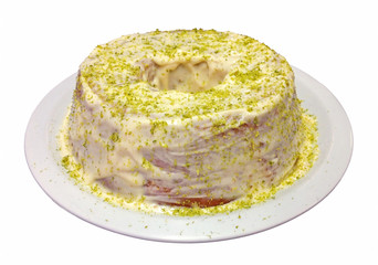 A lemon cake